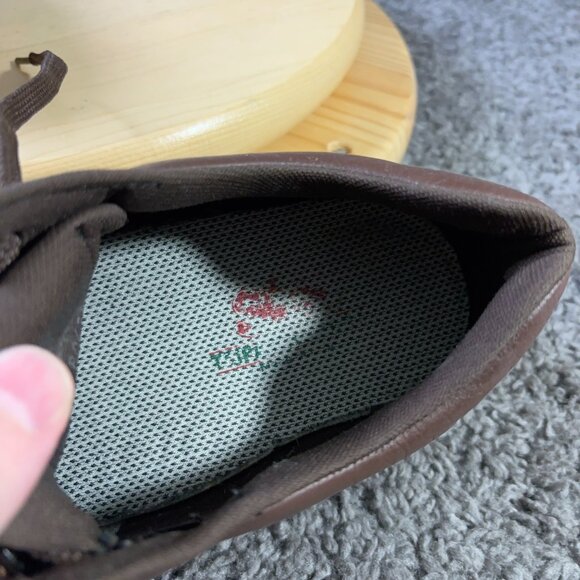 SAS Time Out Oxford Shoe Mens Size 12 Wide Brown Leather Comfort Made in USA - Picture 6 of 8